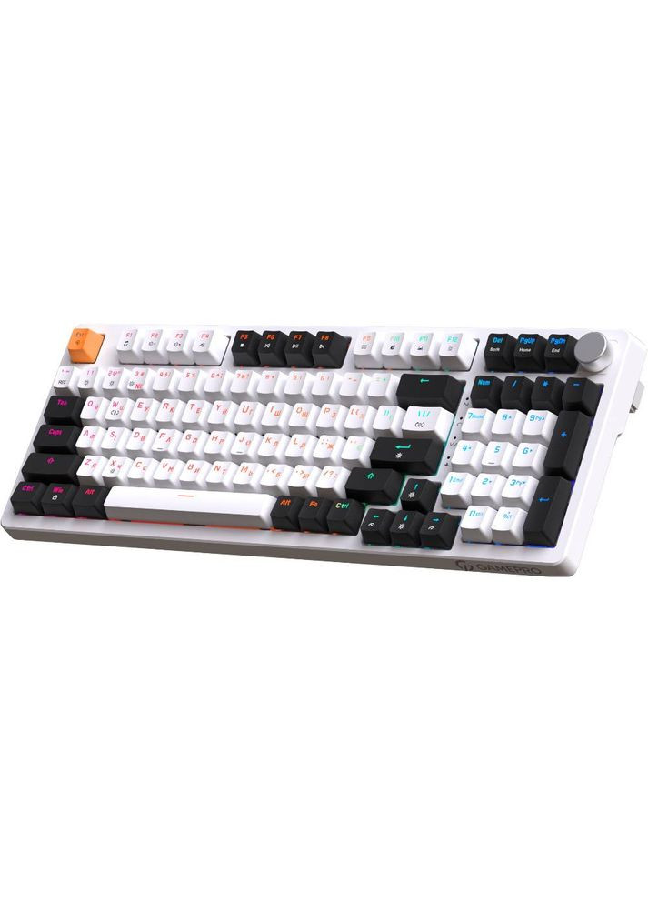 Клавиатура MK170W HotSwap Red Swich RGB White (MK170W) GAMEPRO (306732178)