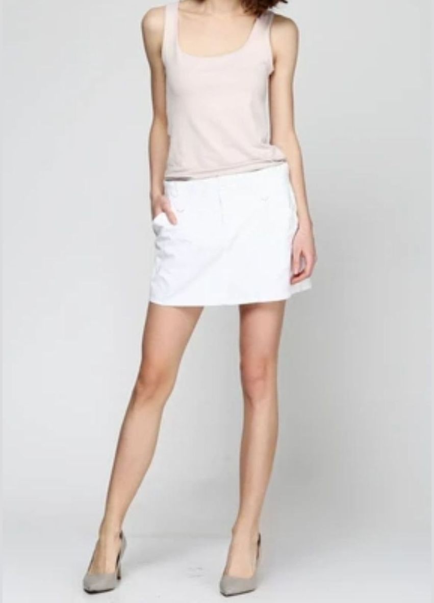 Белая повседневная юбка белый Billabong