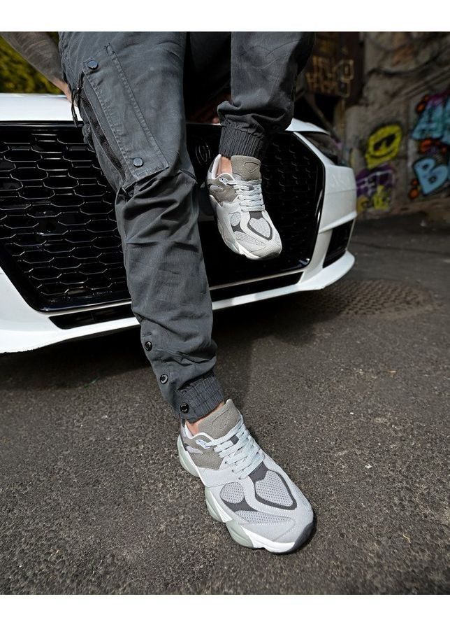 Серые демисезонные мужские демисезонные кроссовки серые Freedom