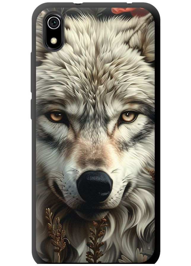 TPU чорний чохол 'Вовчий погляд' для Endorphone Xiaomi Redmi 7A (286768234)