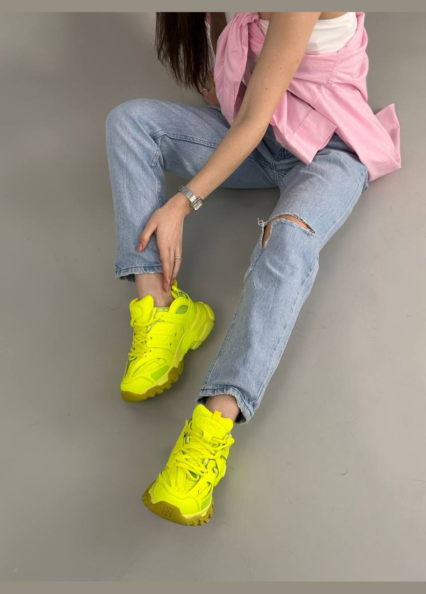 Жовті осінні кросівки жіночі Fashion