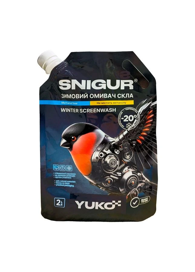 Омыватель стекла зимний SNIGUR -20°C 2л Yuko (367625452)