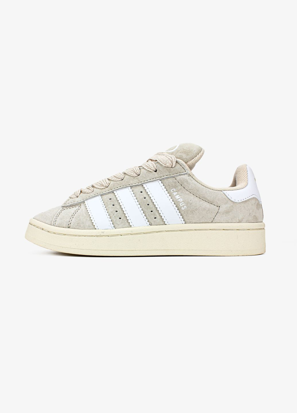 Кроссовки женские и мужские Adidas Campus 00s beige | Адидас Кампус бежевые No Brand бежевые всесезоны (313102792)
