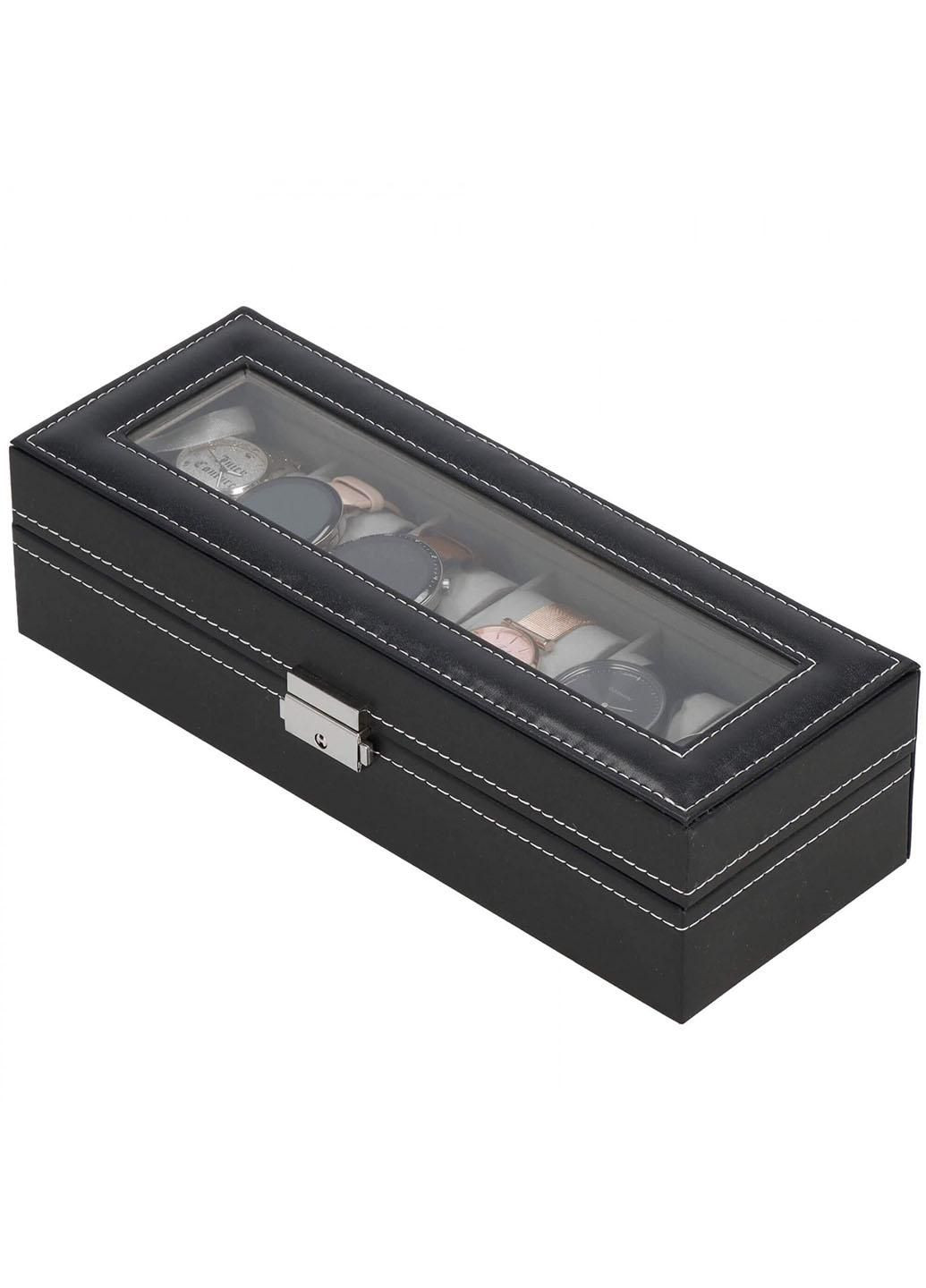 Скринька (органайзер) для зберігання годинників 31.5 x 11 x 8 см HA1053 Springos (290663806)