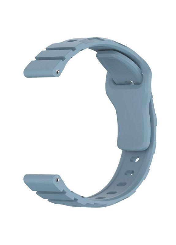 Силіконовий ремінець Defense для Smart Watch 20mm Світло синій Epik (372164148)