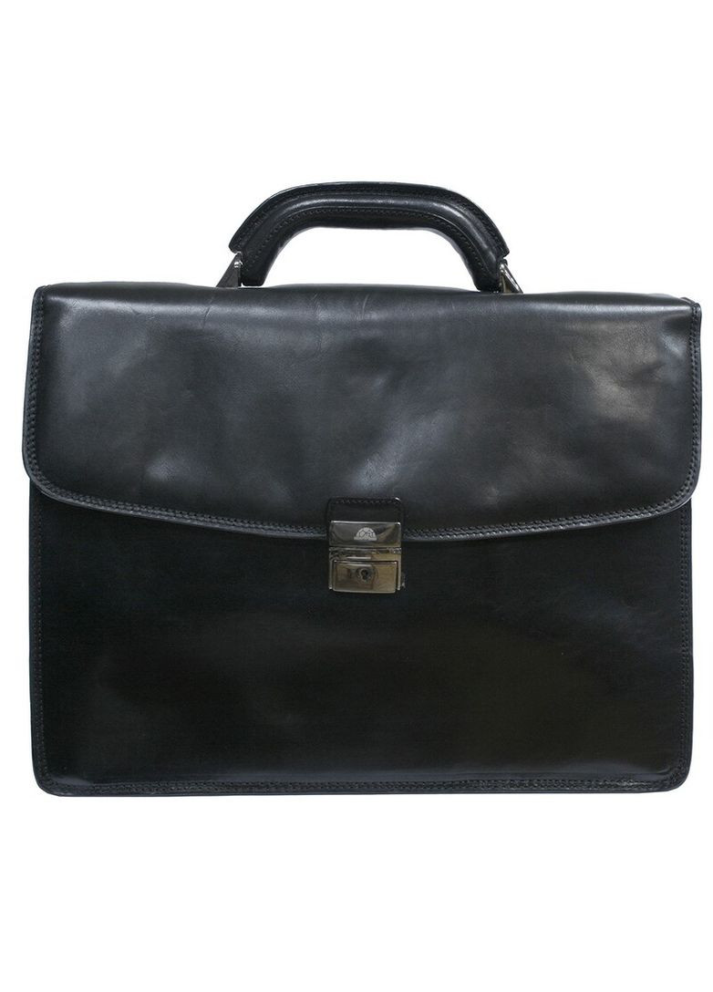 Чоловічий шкіряний портфель Italico 8008/40 nero Tony Perotti (303829895)