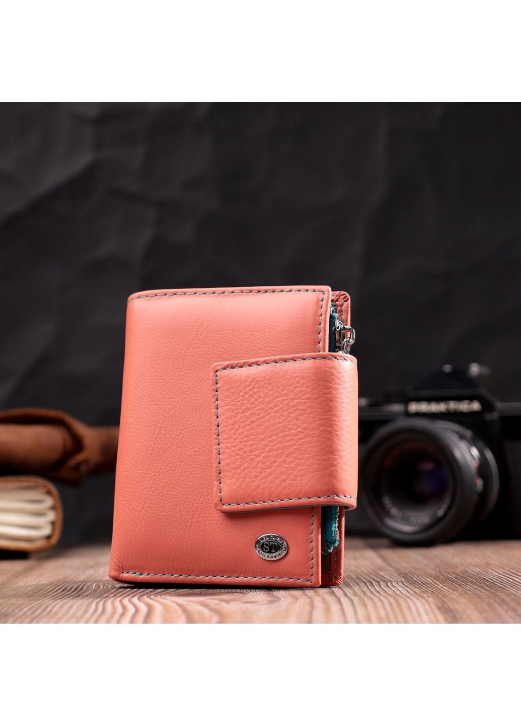 Жіночий шкіряний гаманець st leather (288188647)