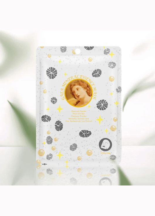 303 Gaea тканинна маска з мінералами 1 шт Mitomo (307090376)