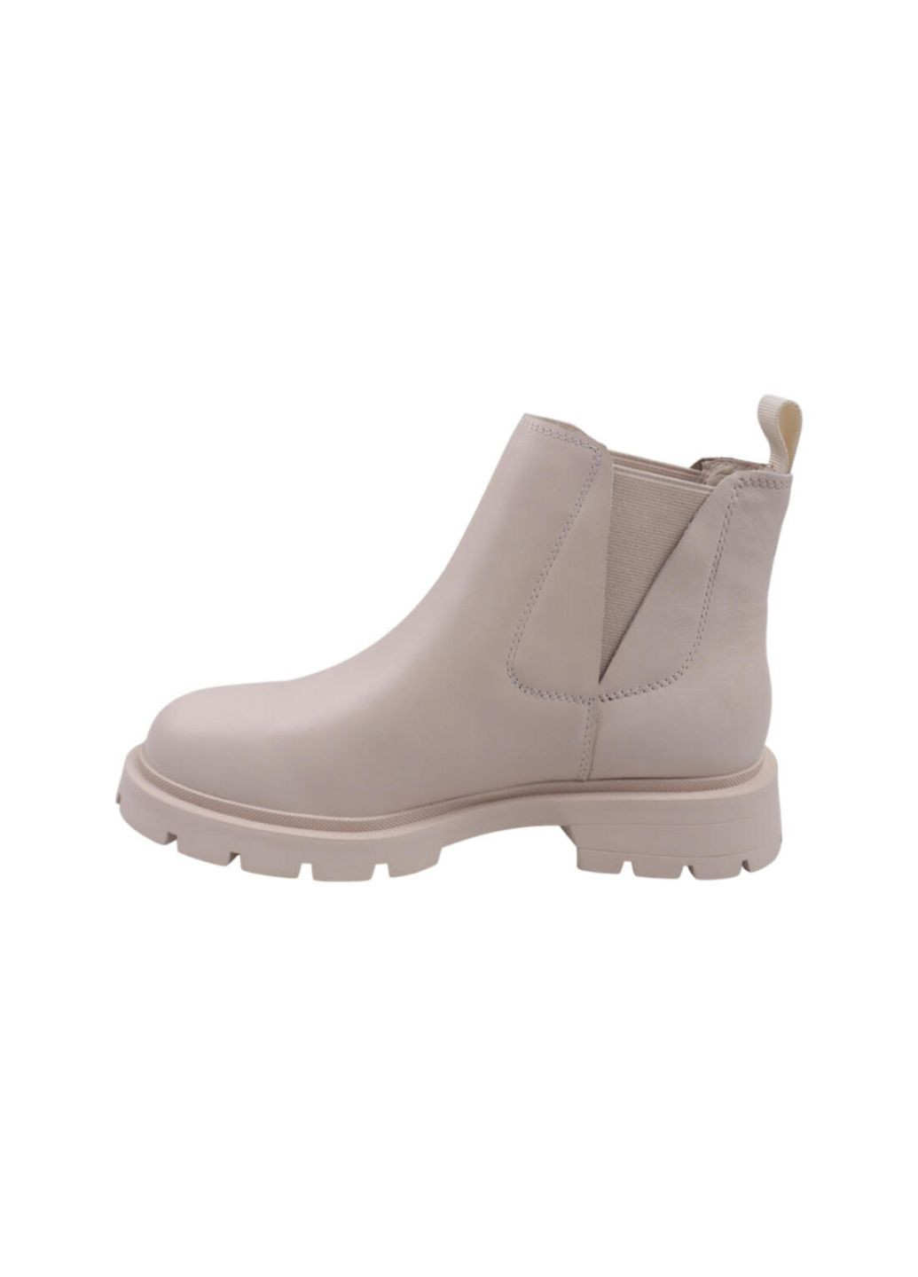 Черевики жіночі бежеві натуральна шкіра Deenoor 184-22/24DHC (258516128)