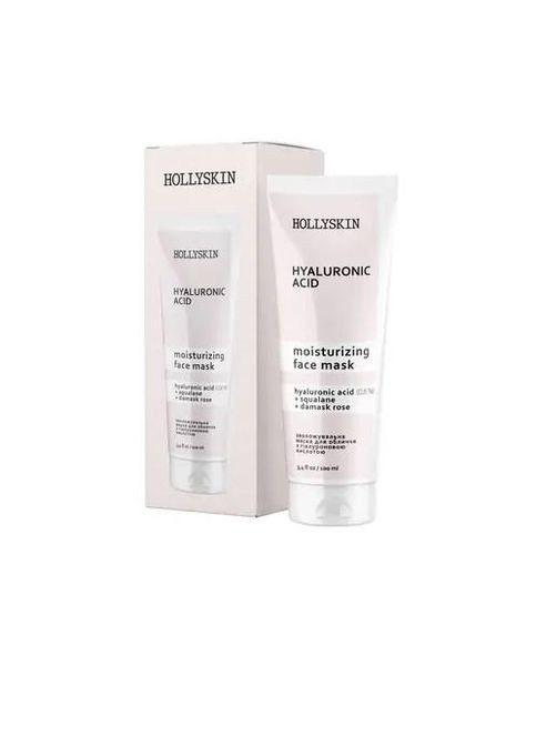 Маска для обличчя Hyaluronic Acid Face Mask з гіалуроновою кислотою 100 мл Hollyskin (367988162)