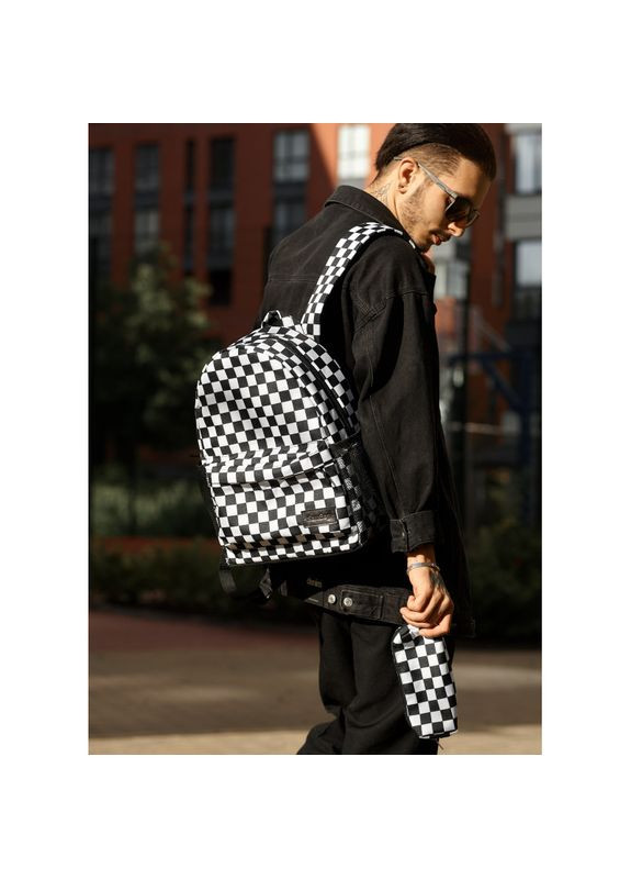 Мужской рюкзак Brix PJT classic принт "Сhess" Sambag (329692777)