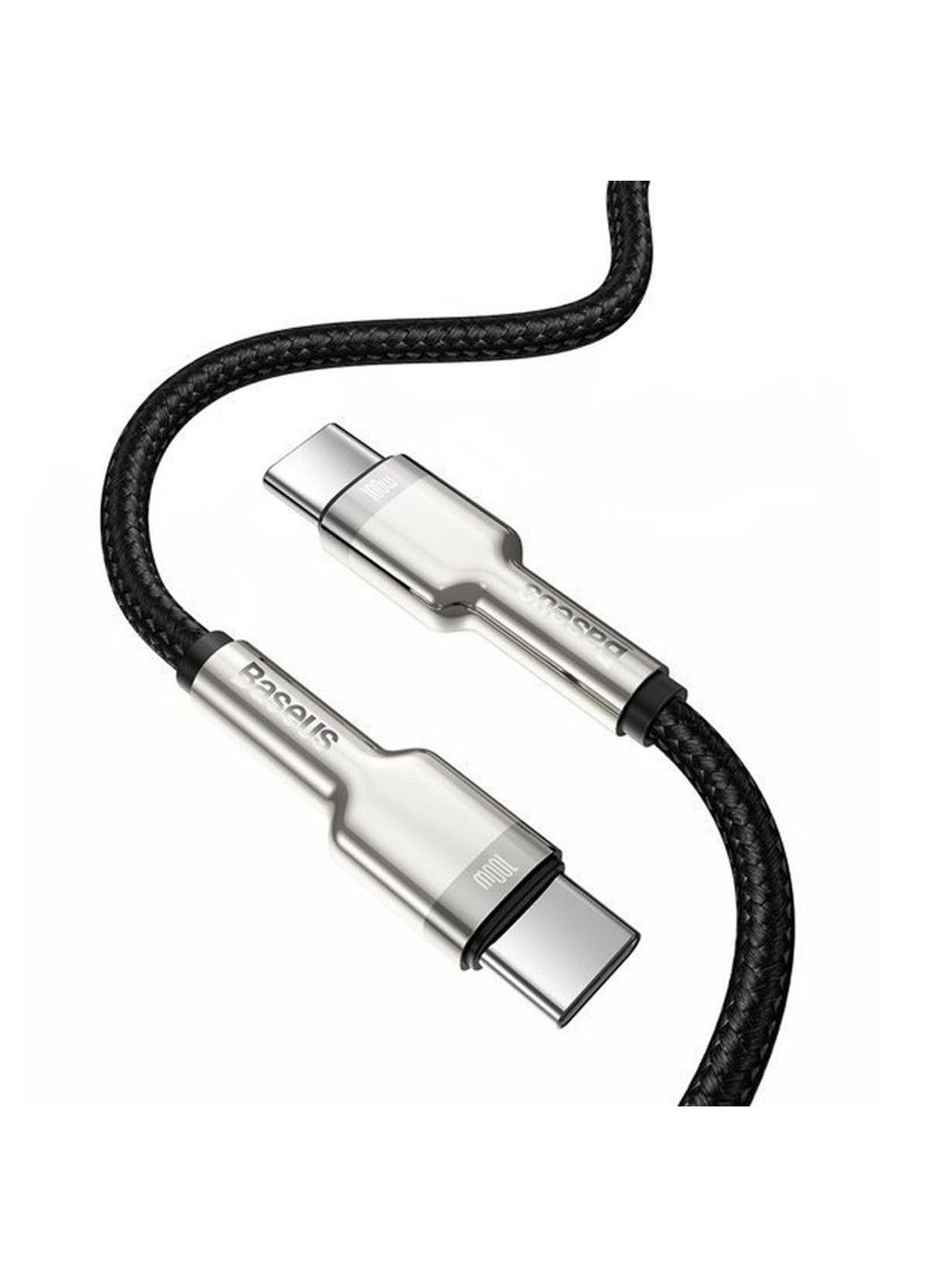 Дата кабель Cafule Series Metal Type-C to Type-C 100W (1m) (CATJK-C) Baseus (282959905)