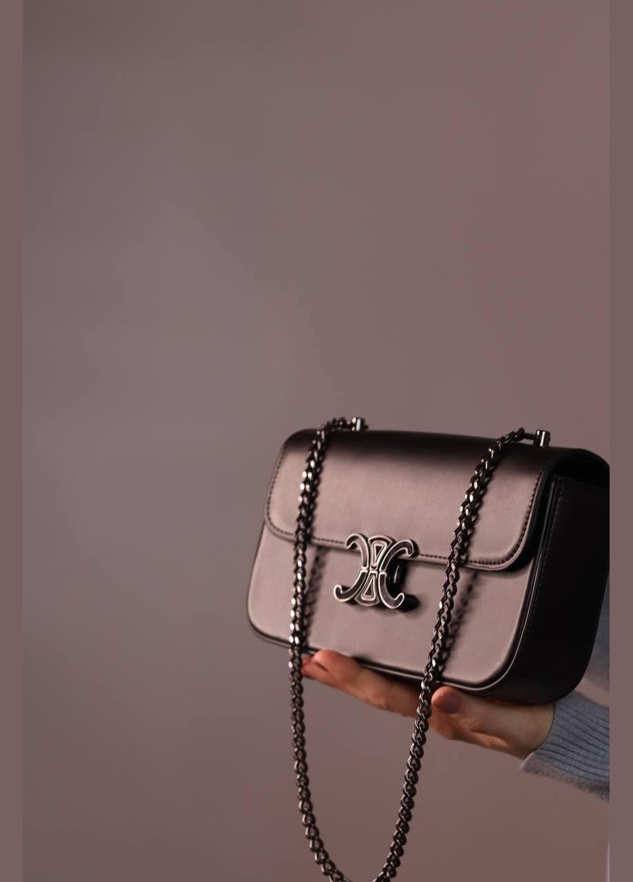 Женская сумка Celine black, женская сумка, брендовая сумка Селин черная No Brand (307925705)