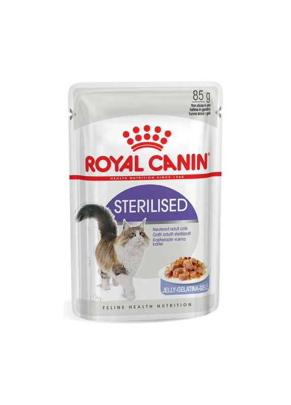 Паучі STERILISED JELLY 85 г (9003579311776) (4156001) Royal Canin (279567472)