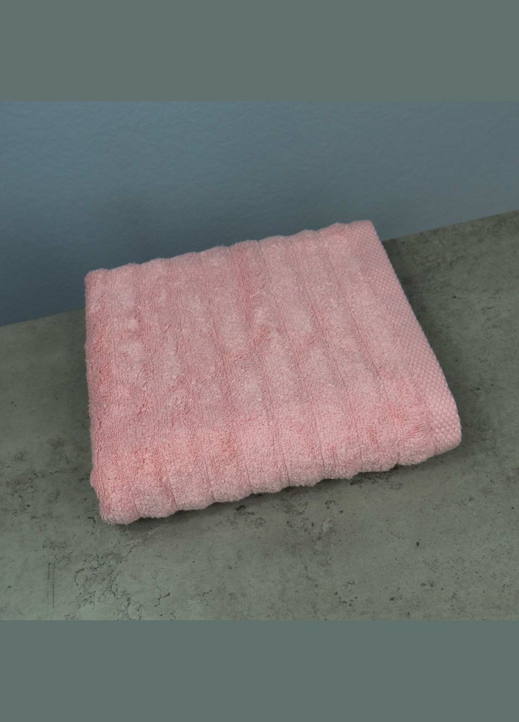 GM Textile полотенце махровое для лица и рук 40x70см премиум качества зеро твист 550г/м2 () розовый производство -