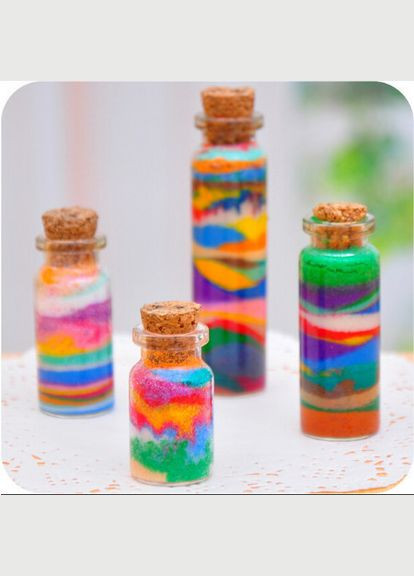 Пляшечка скляна маленька з корком, 22х11 мм, 1 мл No Brand (341731169)