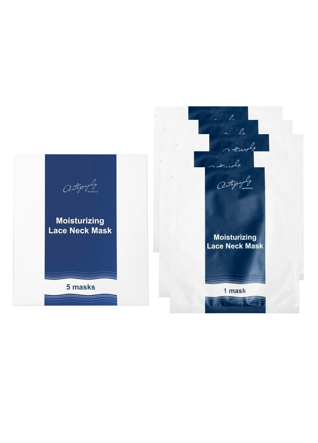 Гидрогелевая маска для зоны шеи и декольте Moisturizing Mask Autography Aesthetics (307839290)