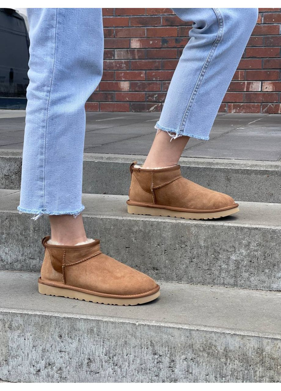 Угг Ультра Мини Замшевые Classic Ultra Mini UGG (362648231)