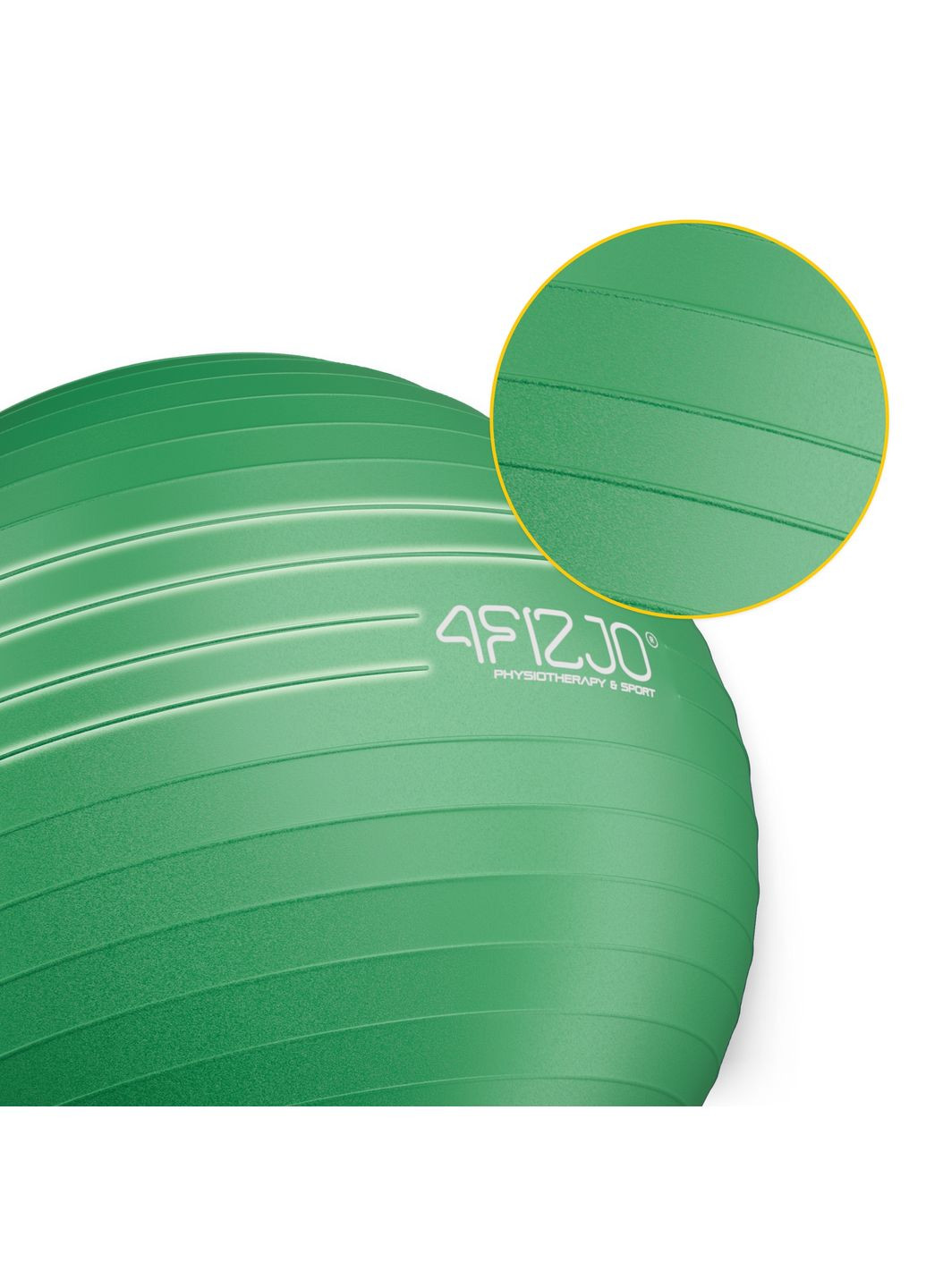 Мяч для фитнеса (фитбол) 75 см Anti-Burst Green () 4FIZJO P-5907222931189 (345710414)