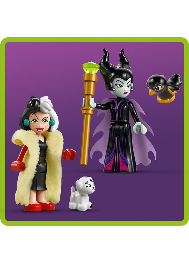 Конструктор Disney Платья Малефисенты и Круэллы де Виль 524 деталей (43262) Lego (322906994)