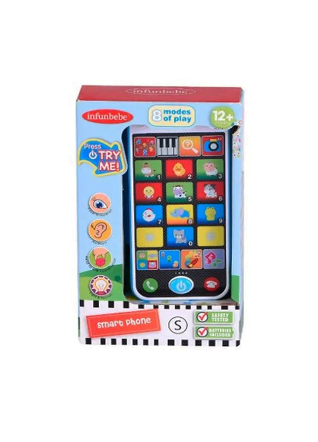 Дитячий музичний мобільний телефон колір різнокольоровий CB-00245071 Infunbebe (314889744)