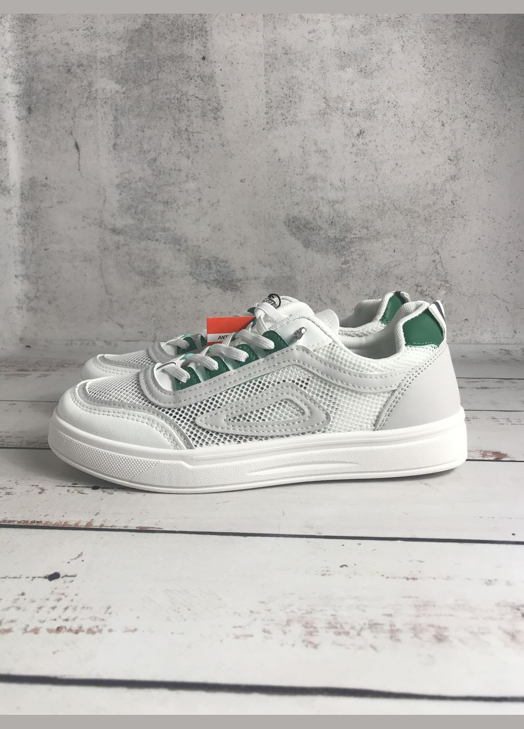 Білі літні кросівки сітка дитячі для дівчинки білий (027) Bashili