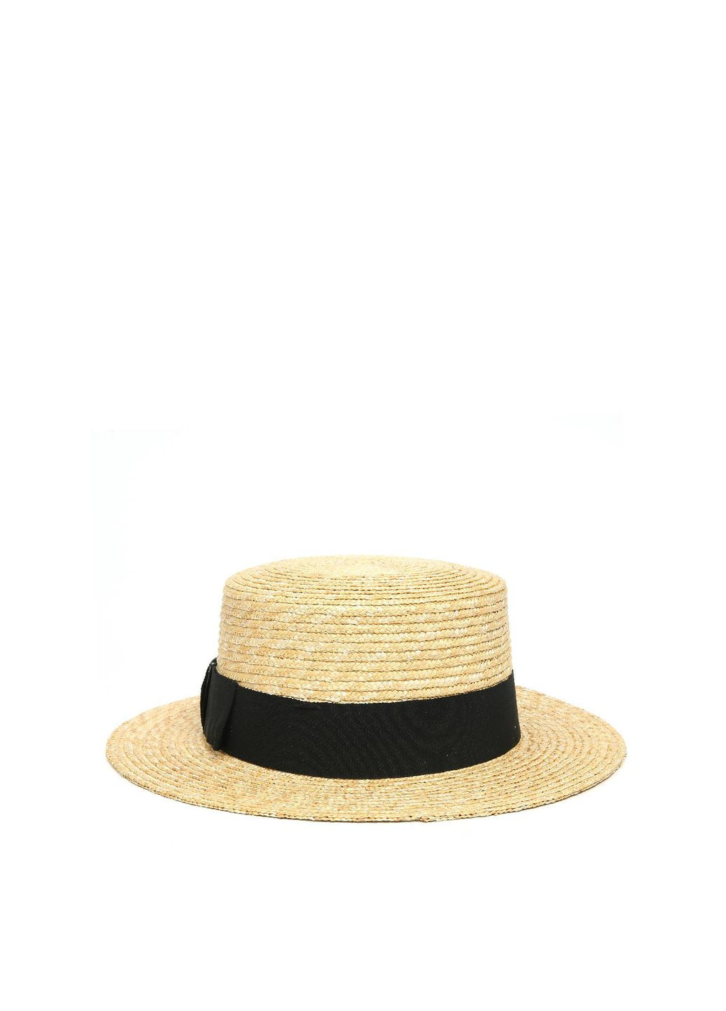 Шляпа канотье женская солома желтая REBECCA LuckyLOOK 855-565 (291884154)