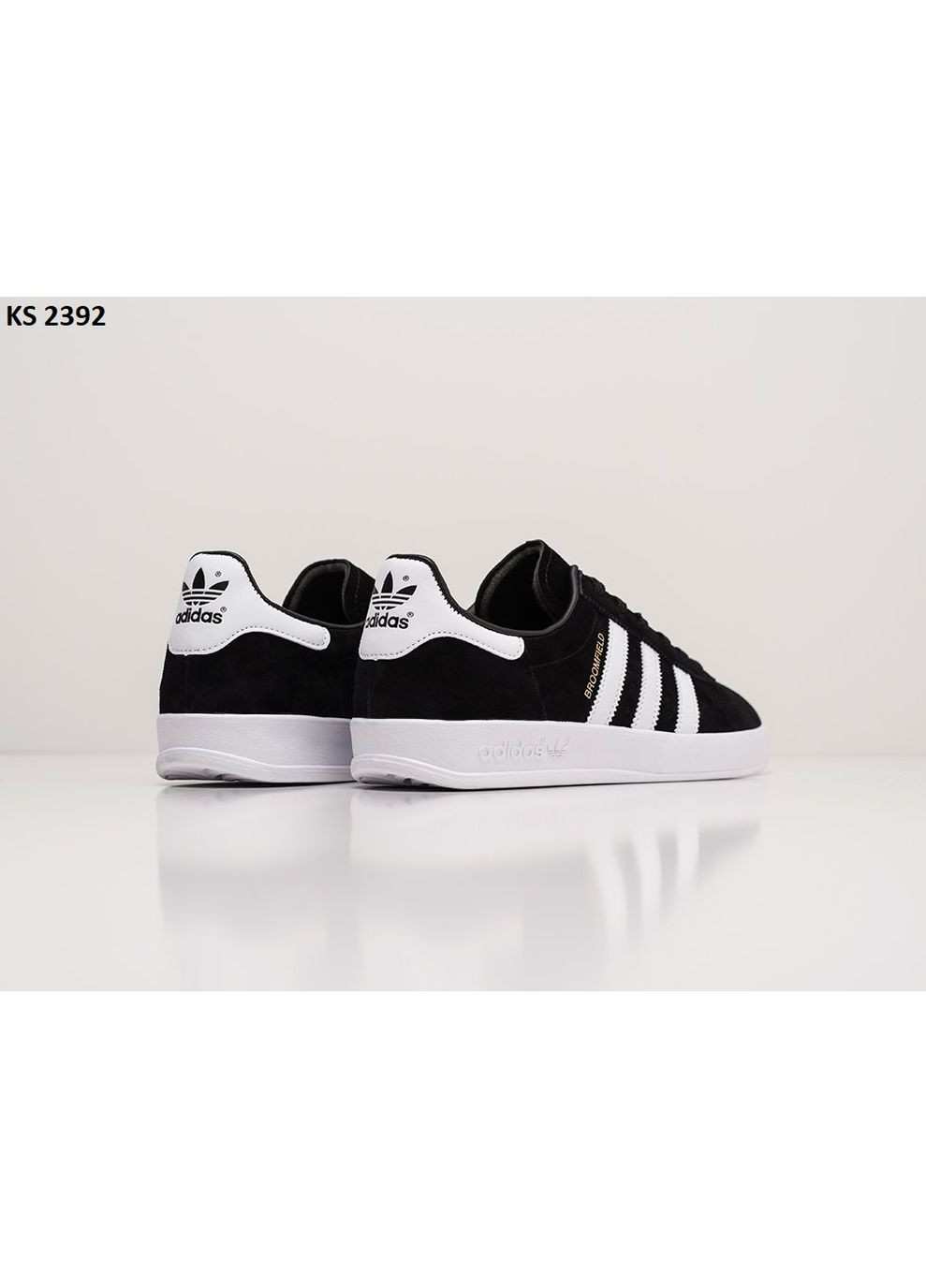 Черные демисезонные кроссовки мужские adidas broomfield black white адидас No Brand