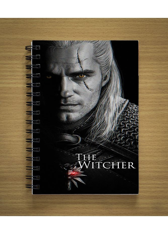 Блокнот Sketchbook Скетчбук с принтом The Witcher | Ведьмак #04 Kika (360984275)