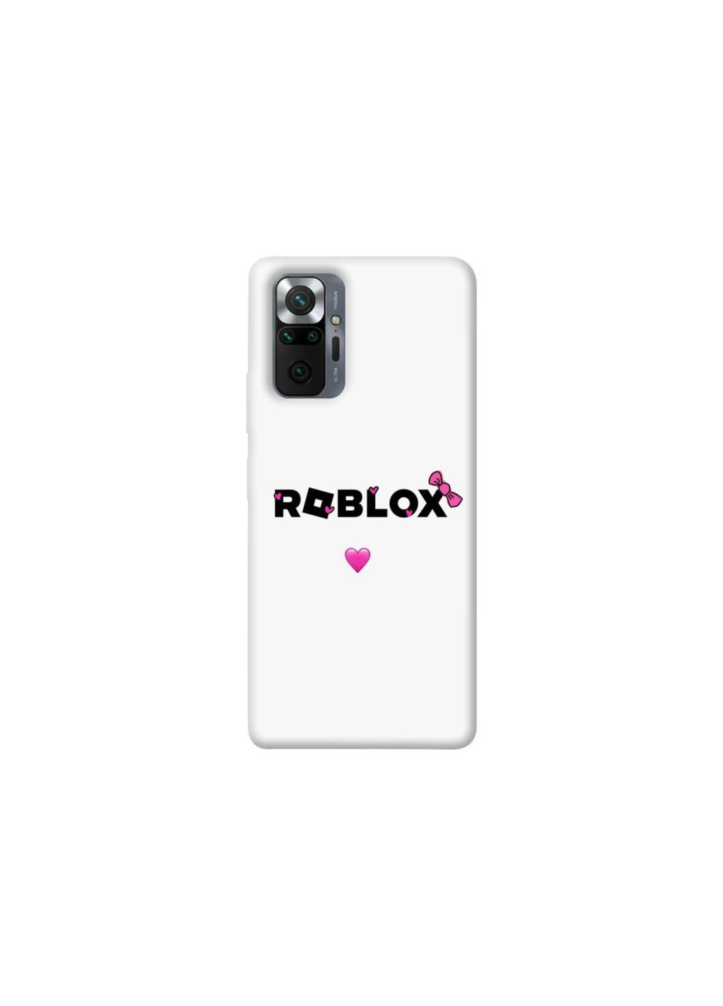 Чохол на Xiaomi Redmi Note 10 Pro Roblox heart Frontalka (351382144)