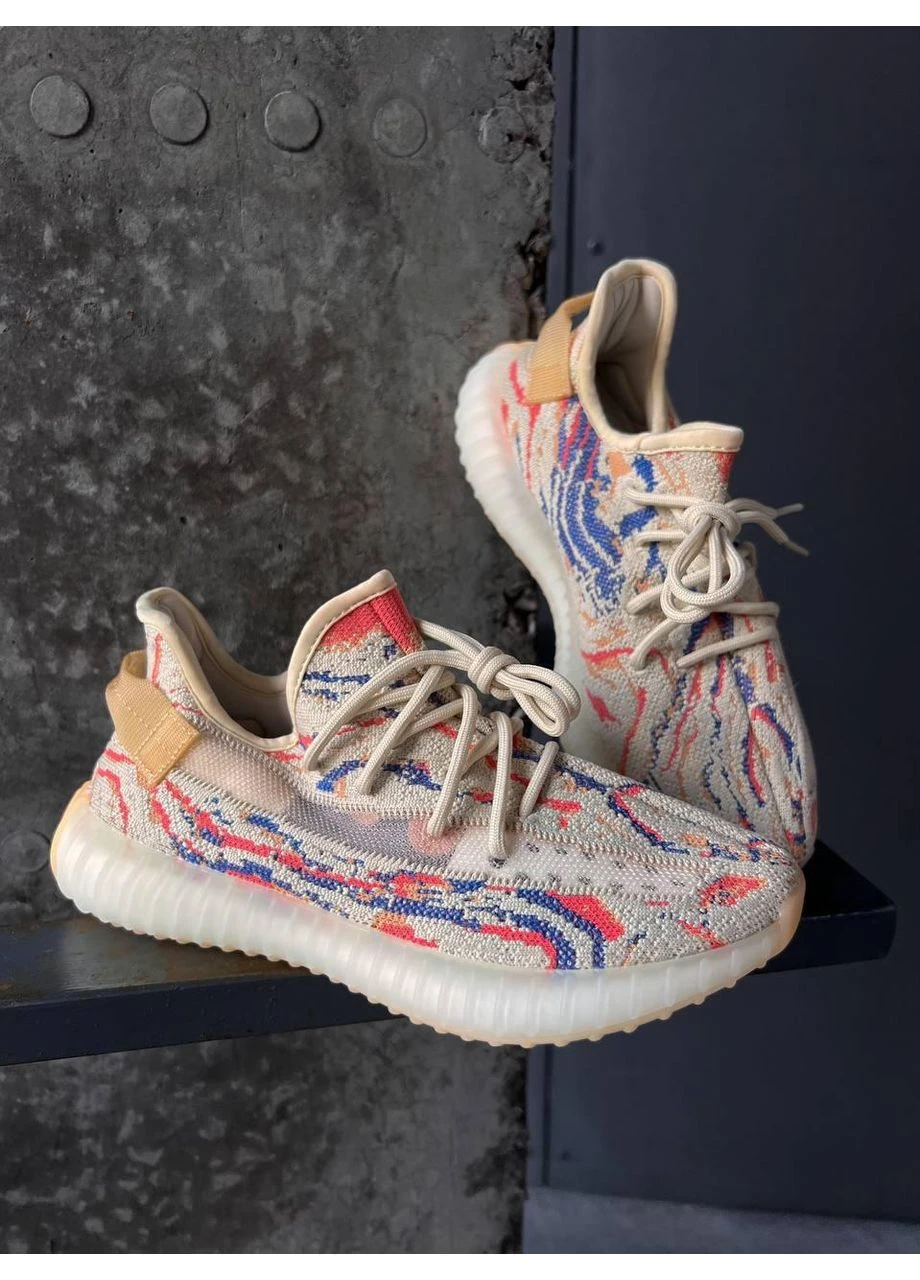 Цветные летние кроссовки adidas yeezy boost 350 mx oat адидас изи буст No Brand
