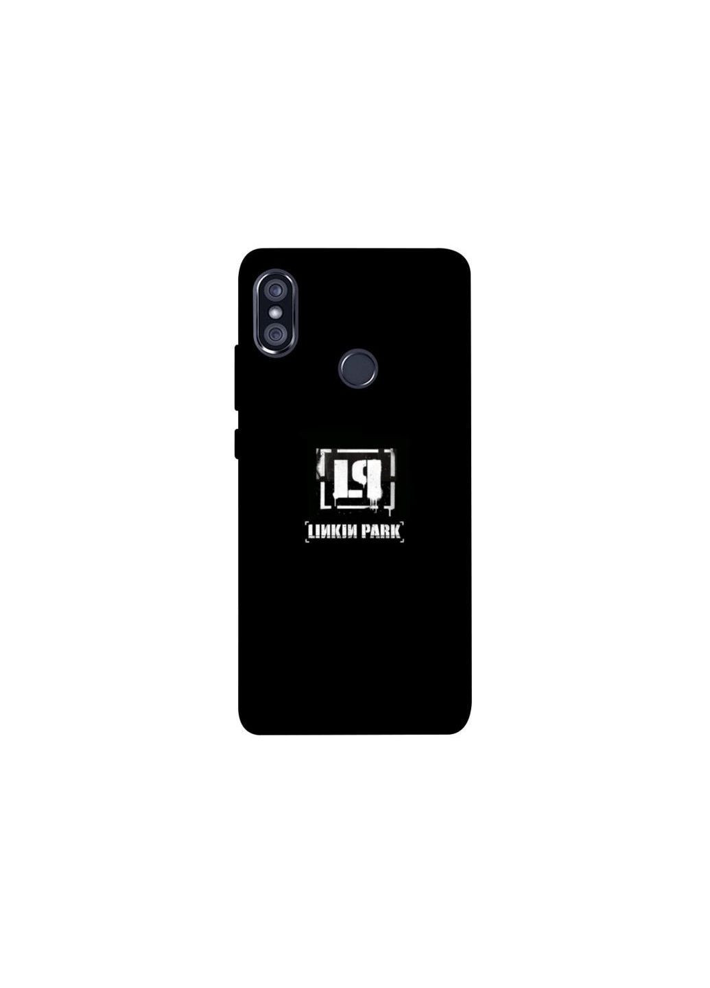 Чехол на Xiaomi Redmi Note 5 Pro / Note 5 (AI Dual Camera) Linkin Park logo ver.4 Frontalka (362034699)