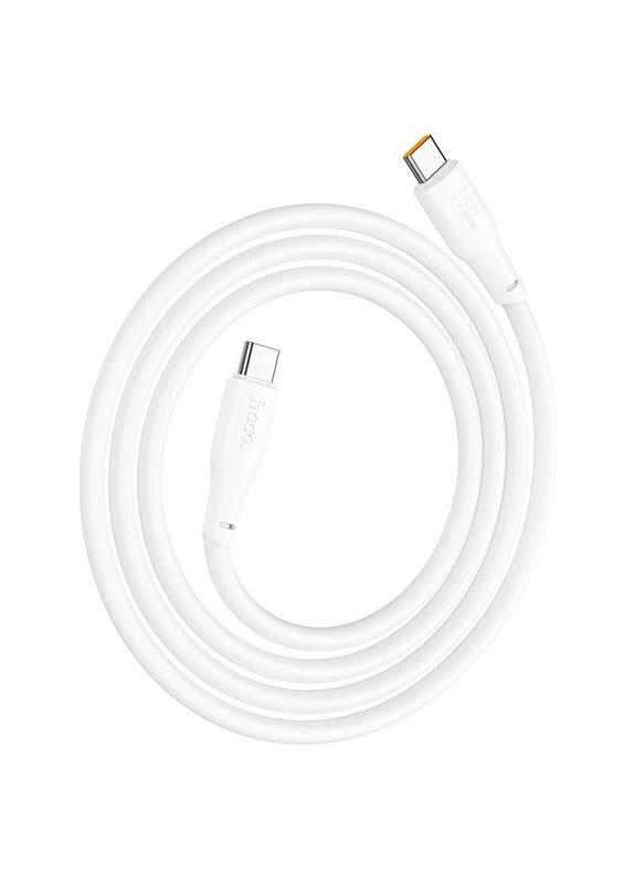 Кабель 2 метровий X93 240W Type-C — Type-C білий Hoco (279826966)
