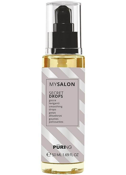 Жидкие кристаллы для волос с маслом семян льна MySalon Secret Drops 50ml (1223493-188901) Puring (368635122)