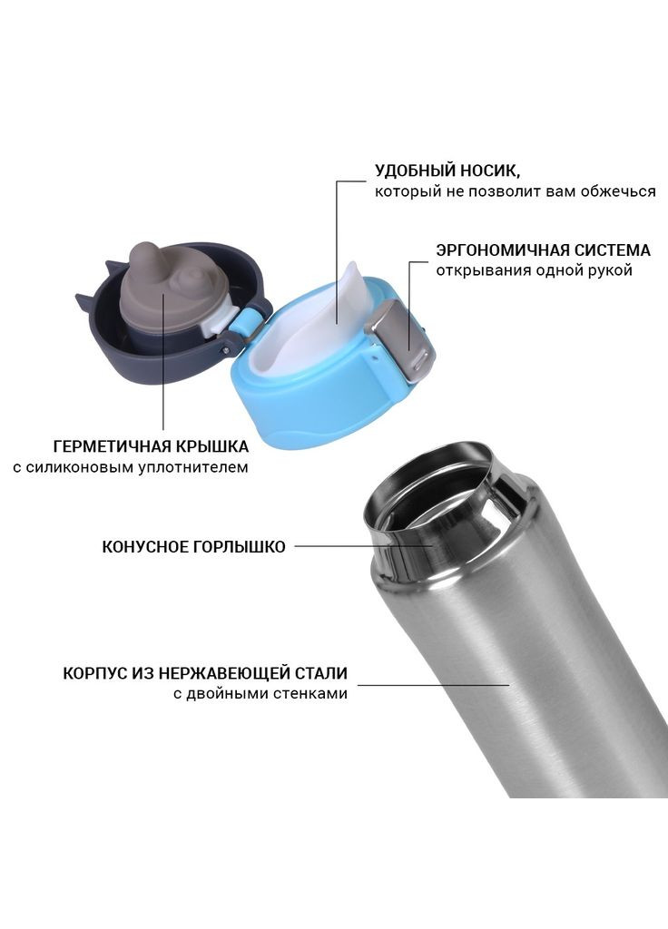 Термокружка 420 мл 9816 Fissman (316620843)