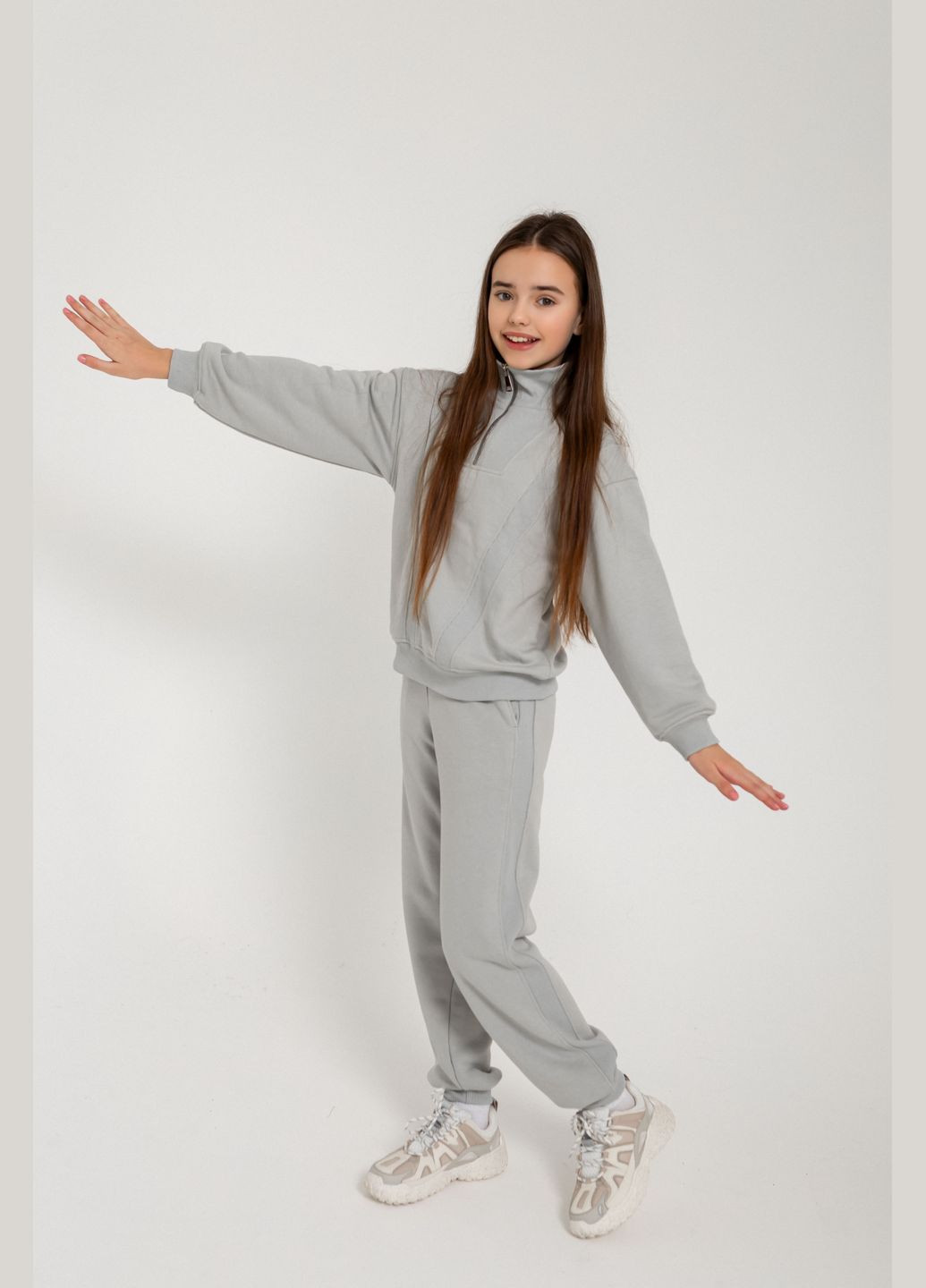 Костюм Серо-оливковый Cvetkov Джини (317048397)