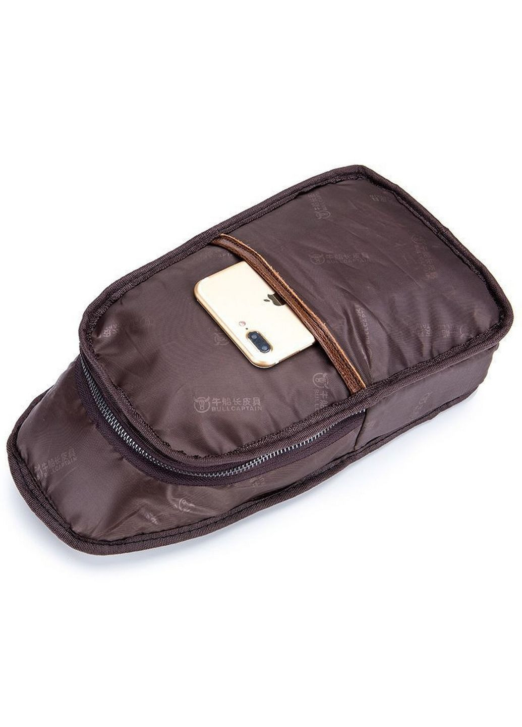 Кожаная сумка-слинг 32х18х5.5 см BULL (315872978)
