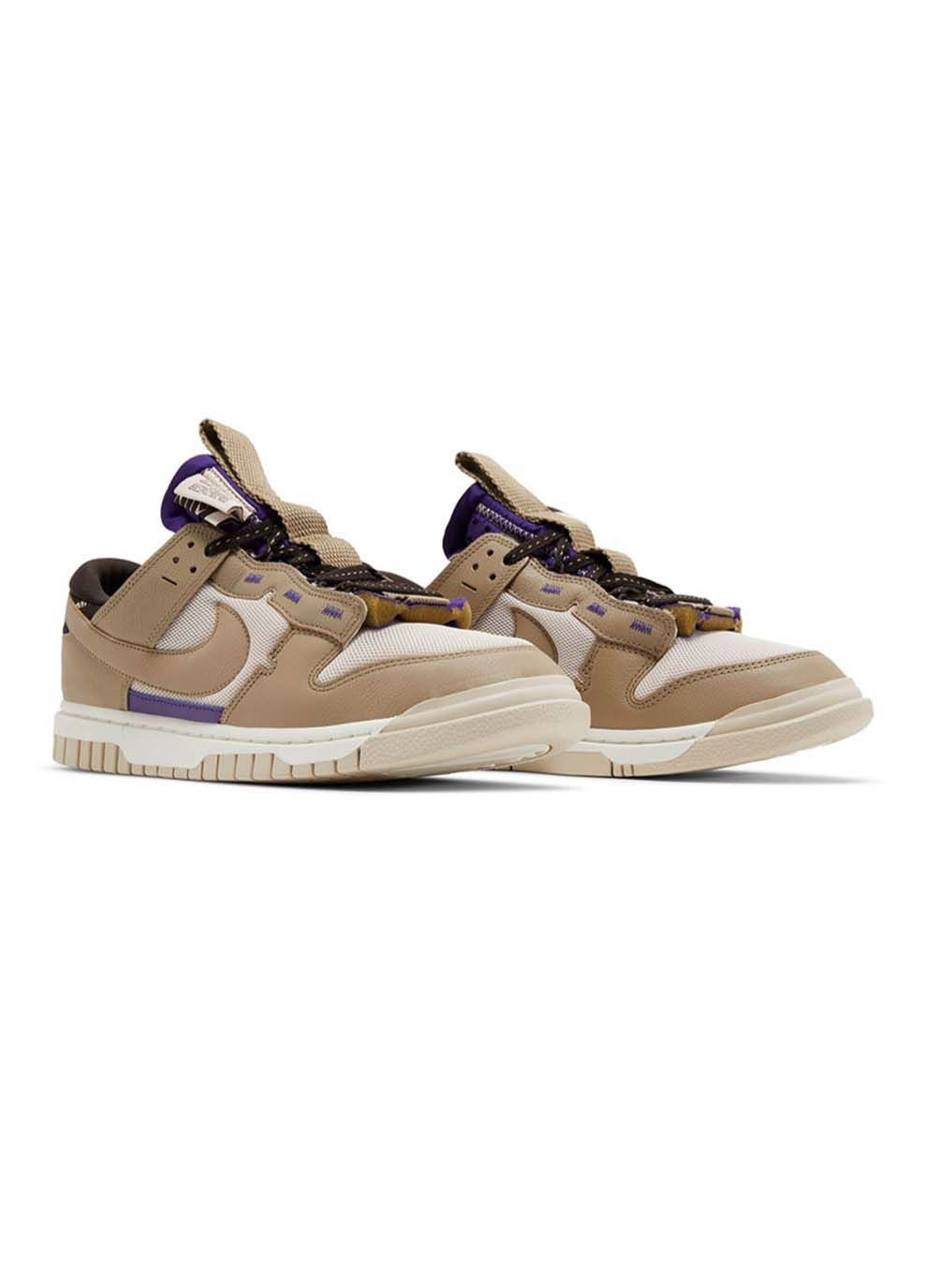 Бежевые демисезонные мужские кроссовки air dunk jumbo бежевый Nike