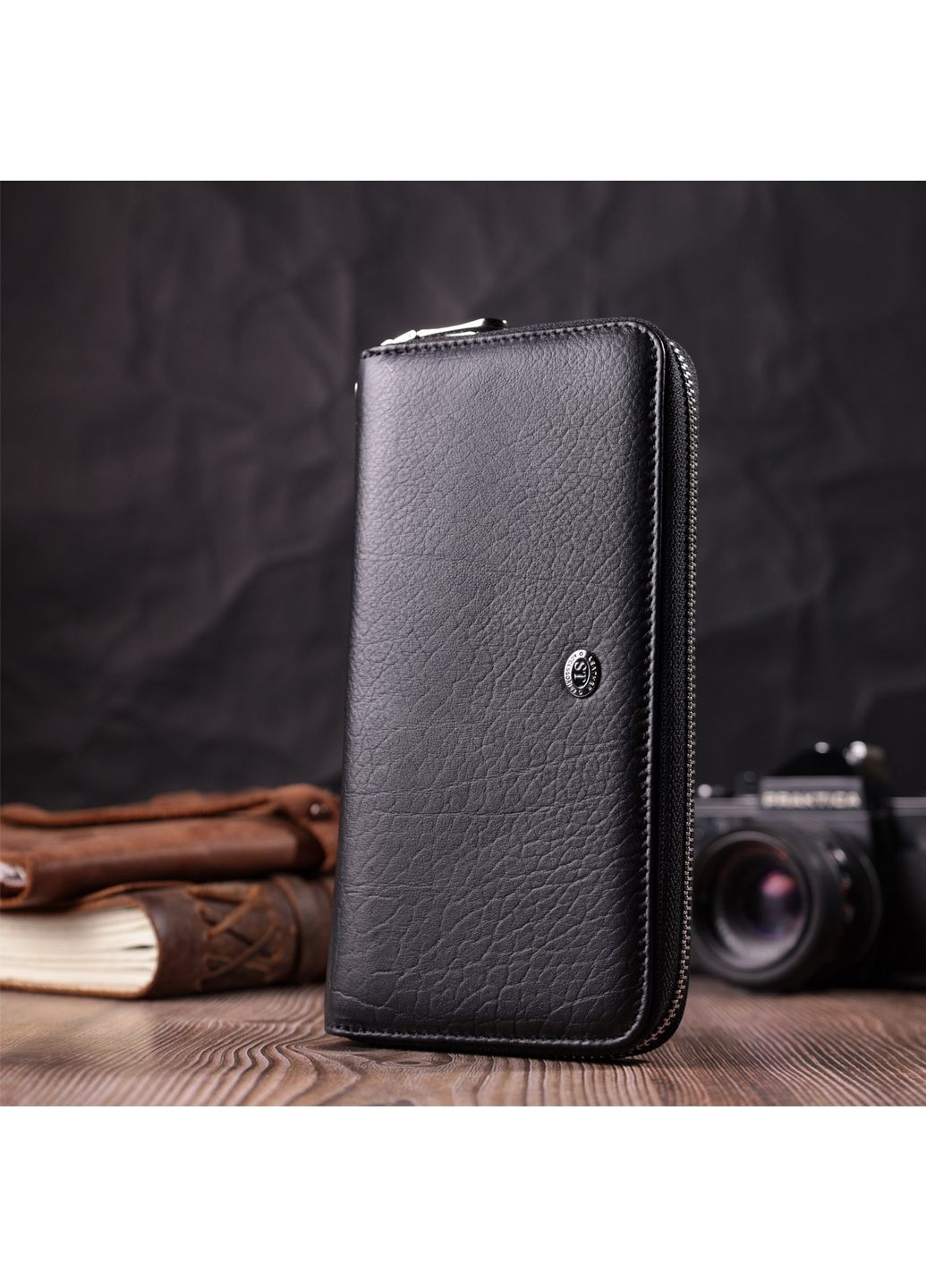 Кожаный кошелек 20х10х2 см st leather (288047123)