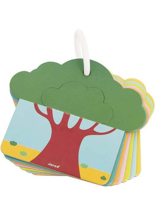 Тактильні картки Савана (J02694) Janod (328450559)