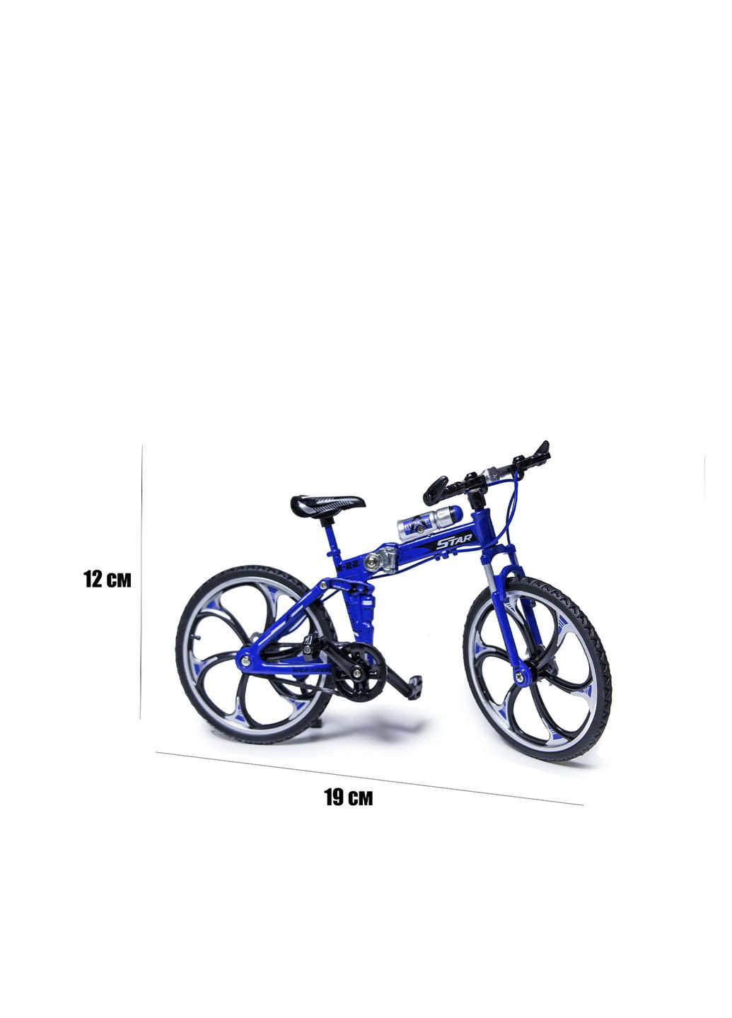 Дитяча іграшка - Пальчиковий велосипед колір різнокольоровий ЦБ-00283372 No Brand (352539247)