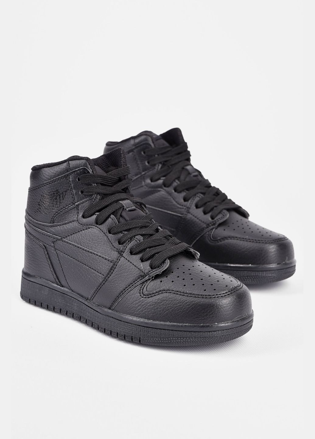 Чорні Осінні кросівки підліток для хлопчика чорного кольору Let's Shop