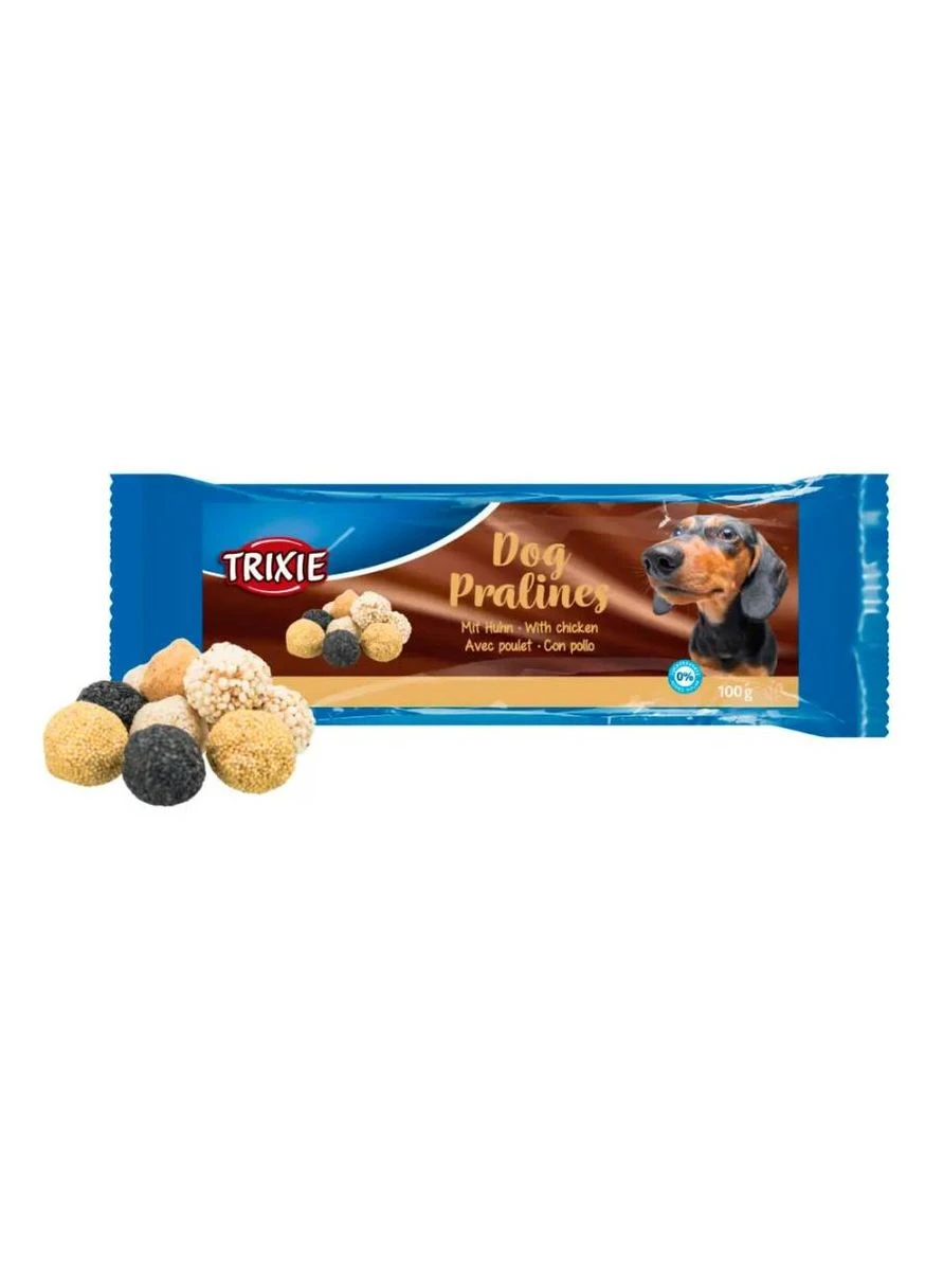 Ласощі для собак Dog Pralines курка 100 г (4053032447981) Trixie (307251816)