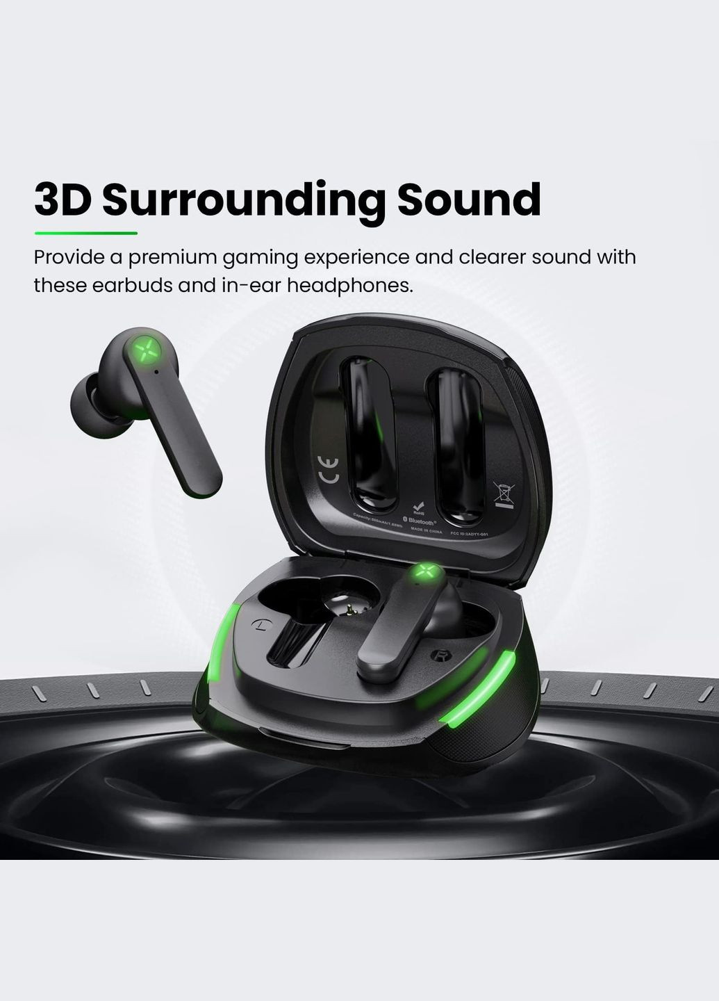 Наушники G01 Black Tecno (342397735)