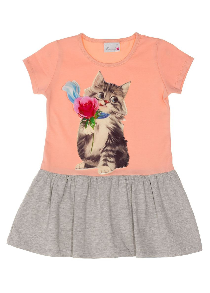 Персиковое платье для девочки Barmy (333654652)