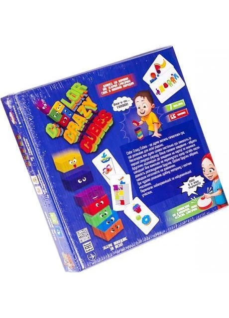 Настільна гра Color Crazy Cubes (CCC-02-01U) ( ) (укр.) Danko Toys (340545821)
