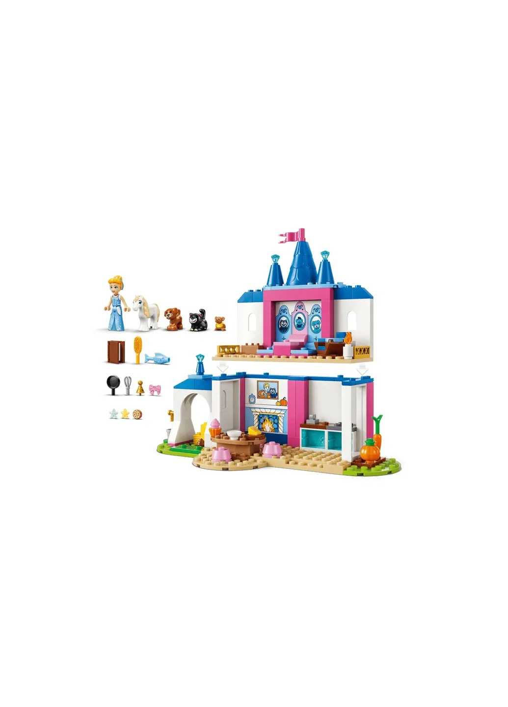 Конструктор Disney Princess Замок Попелюшки та її друзів-тварин (43283) No Brand (408240093)