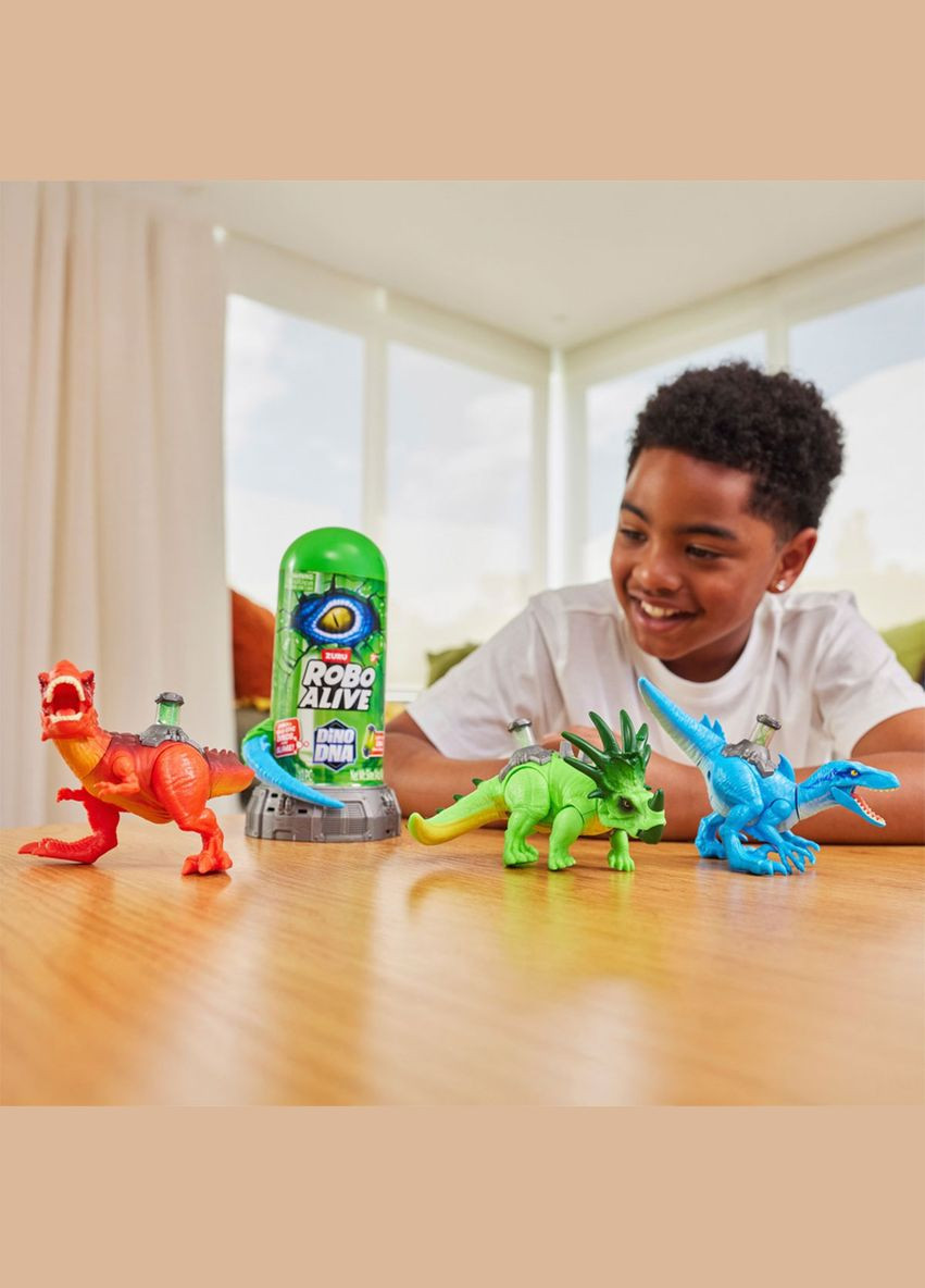 Інтерактивний ігровий набір S1 ДНК Тиранозавра () Pets & Robo Alive 71139A (336767832)