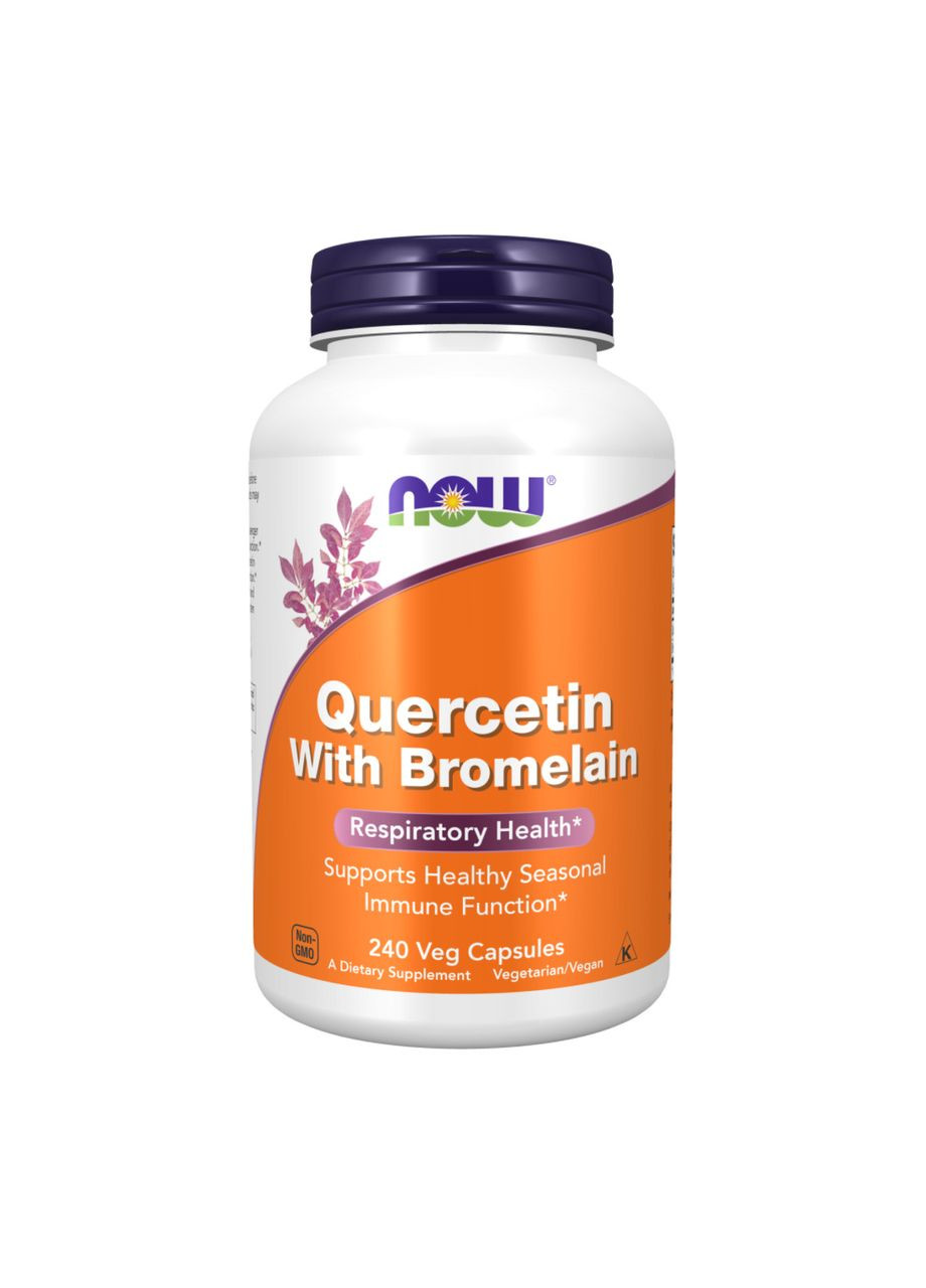 Quercetin with Bromelain - 240 vcaps Now Foods (369400755)