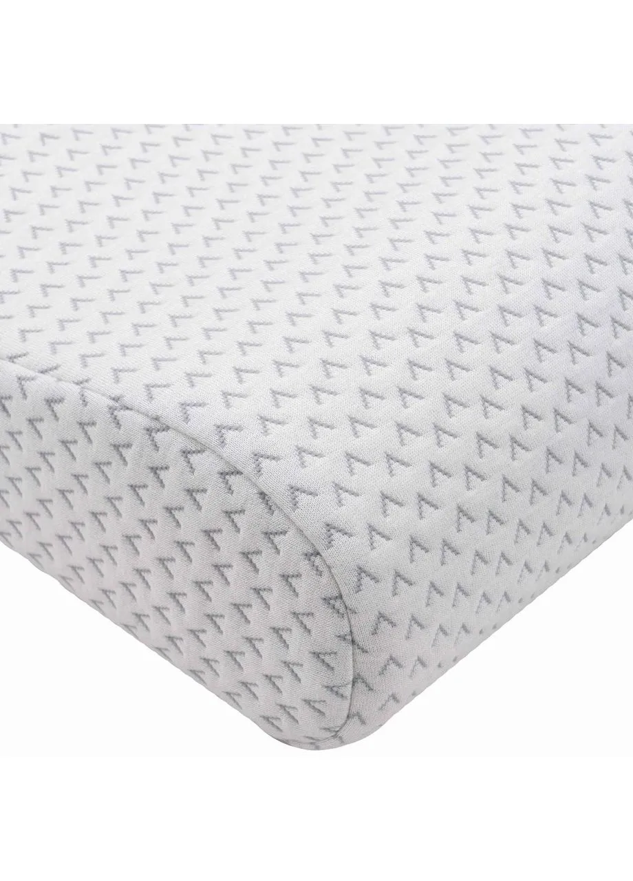 Подушка ортопедическая Sleepwell 60х40х11/9см волна пена с эффектом памяти белая Ardesto (395302954)